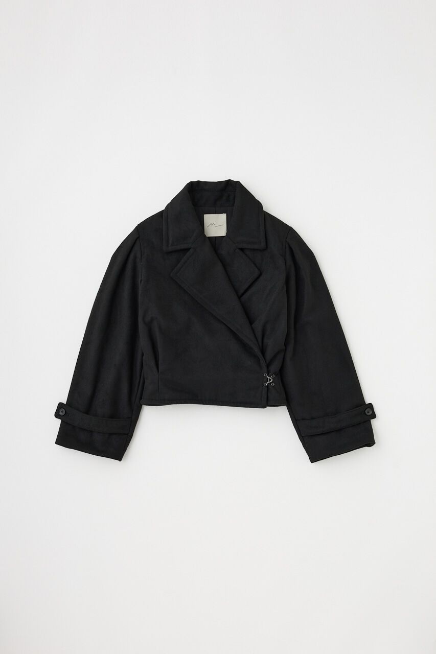 MOUSSY「ショートジャケット　リサイクルポリエステル&times;ウール混」|その他|