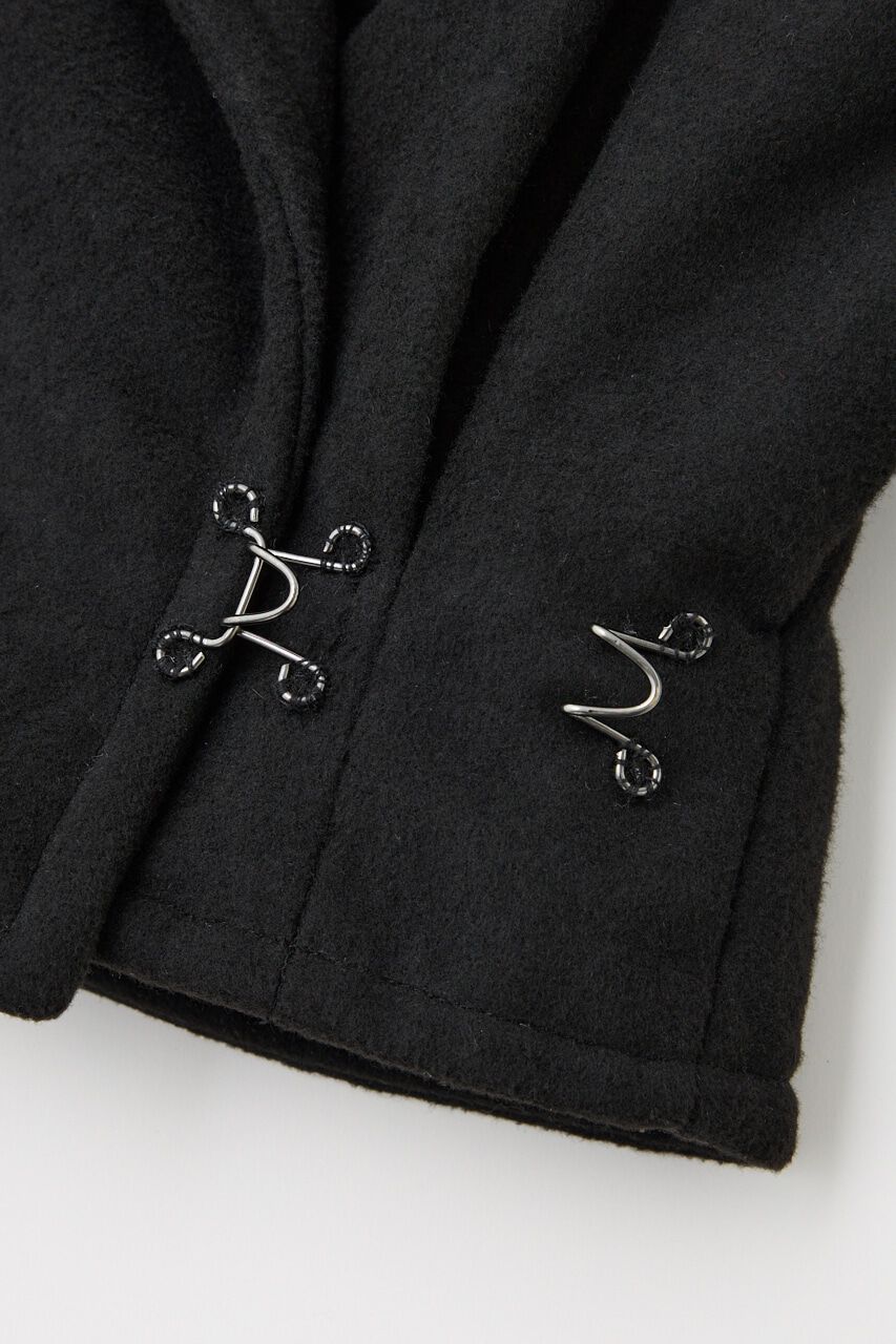 MOUSSY「ショートジャケット　リサイクルポリエステル&times;ウール混」|その他|