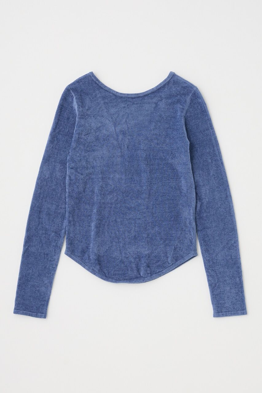 MOUSSY「VELOUR TOUCH ロングスリーブトップス」|ニット・セーター|