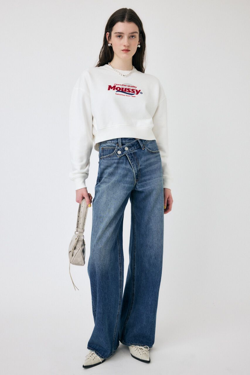 MOUSSY「MOUSSY PRODUCT ロゴプルオーバー」|パーカー|