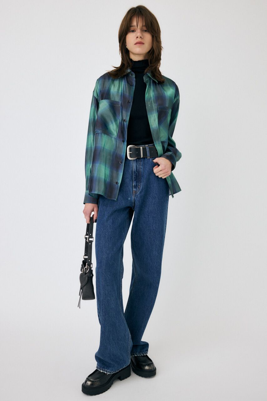 MOUSSY「HW 90S STRAIGHT」|デニム|