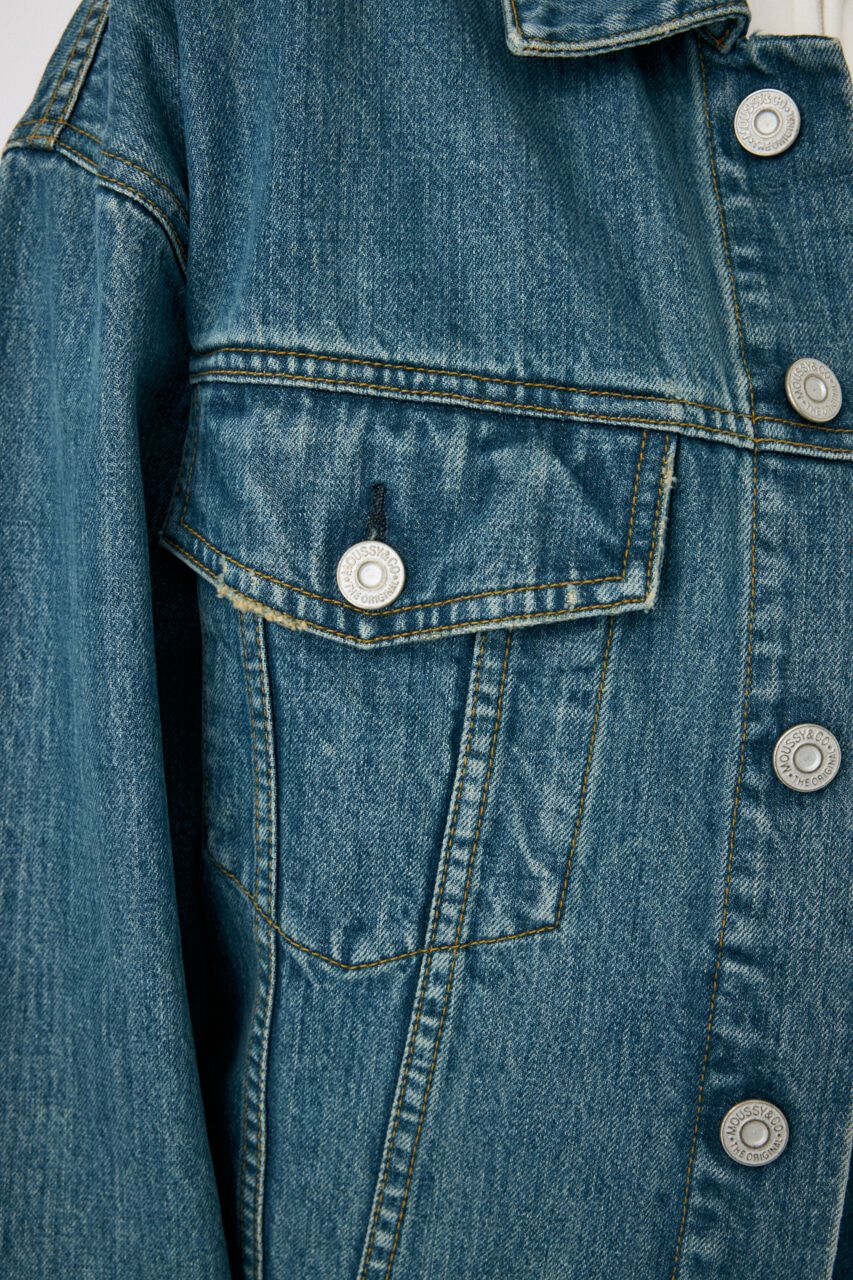 MOUSSY「TINTED デニムジャケット」|デニムジャケット|