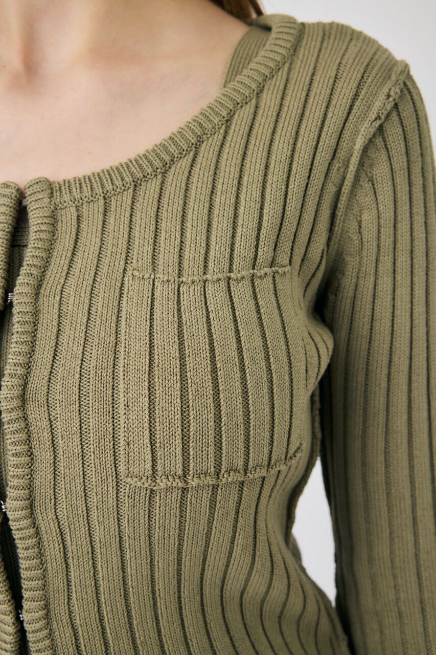 MOUSSY「RIB KNIT CD & タンク」|ニット・セーター|