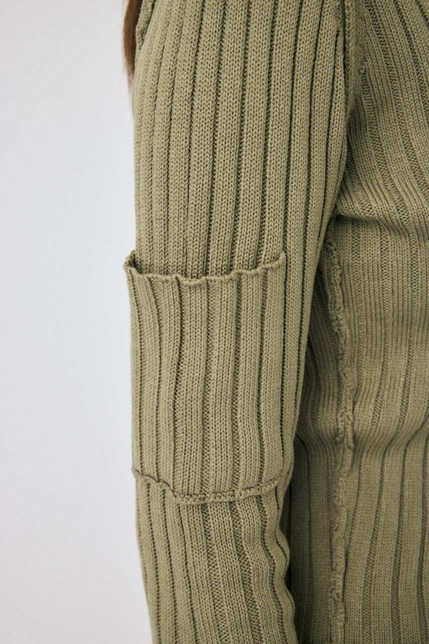 MOUSSY「RIB KNIT CD & タンク」|ニット・セーター|