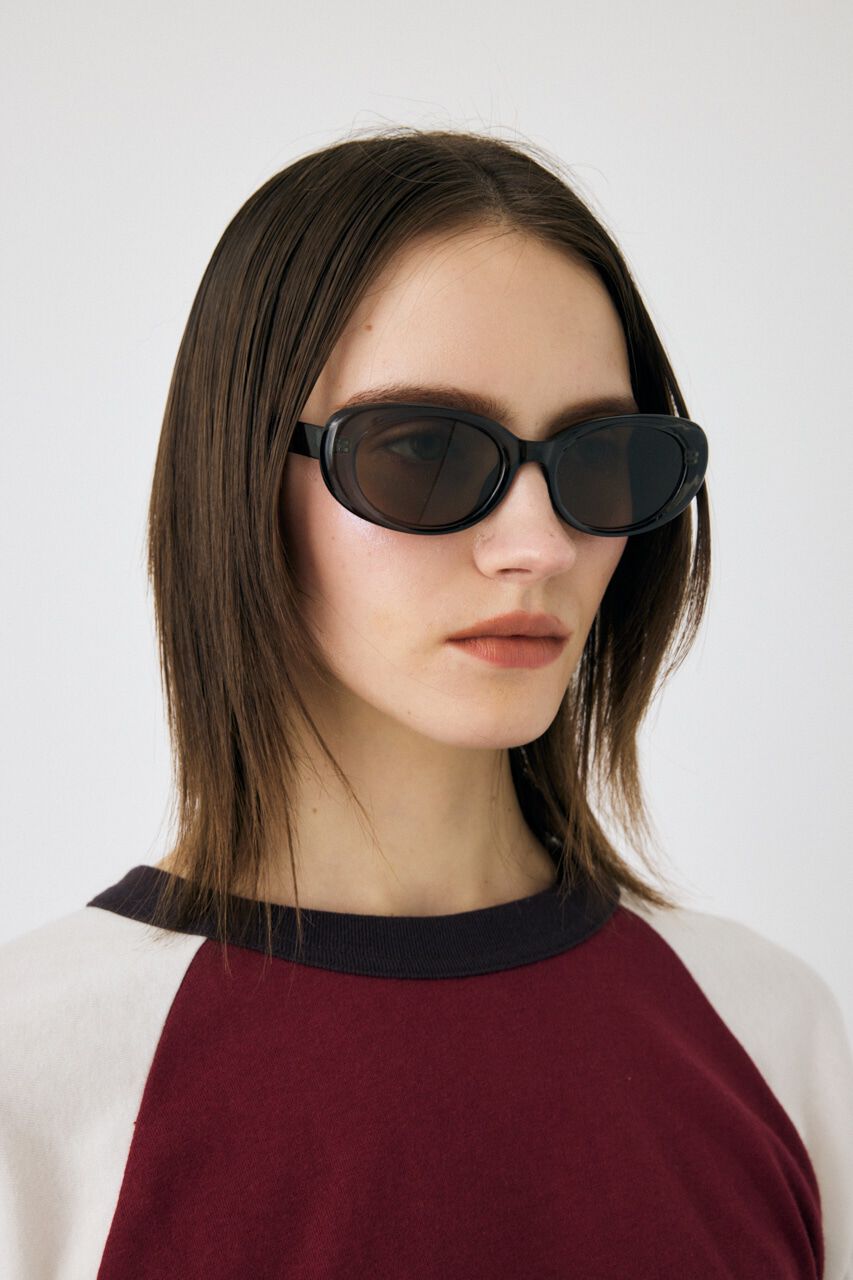 MOUSSY「SLIM LINE アイウェア」|メガネ|BLK