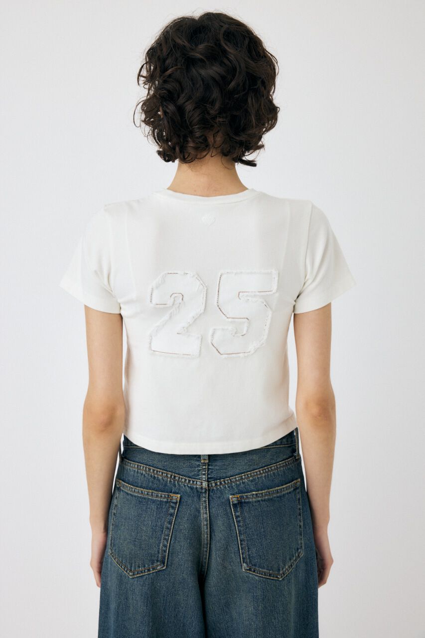 MOUSSY「PATCH DENIM 25TH Tシャツ」|Tシャツ・カットソー|