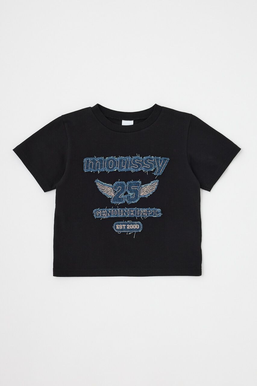 MOUSSY「PATCH DENIM 25TH Tシャツ」|Tシャツ・カットソー|