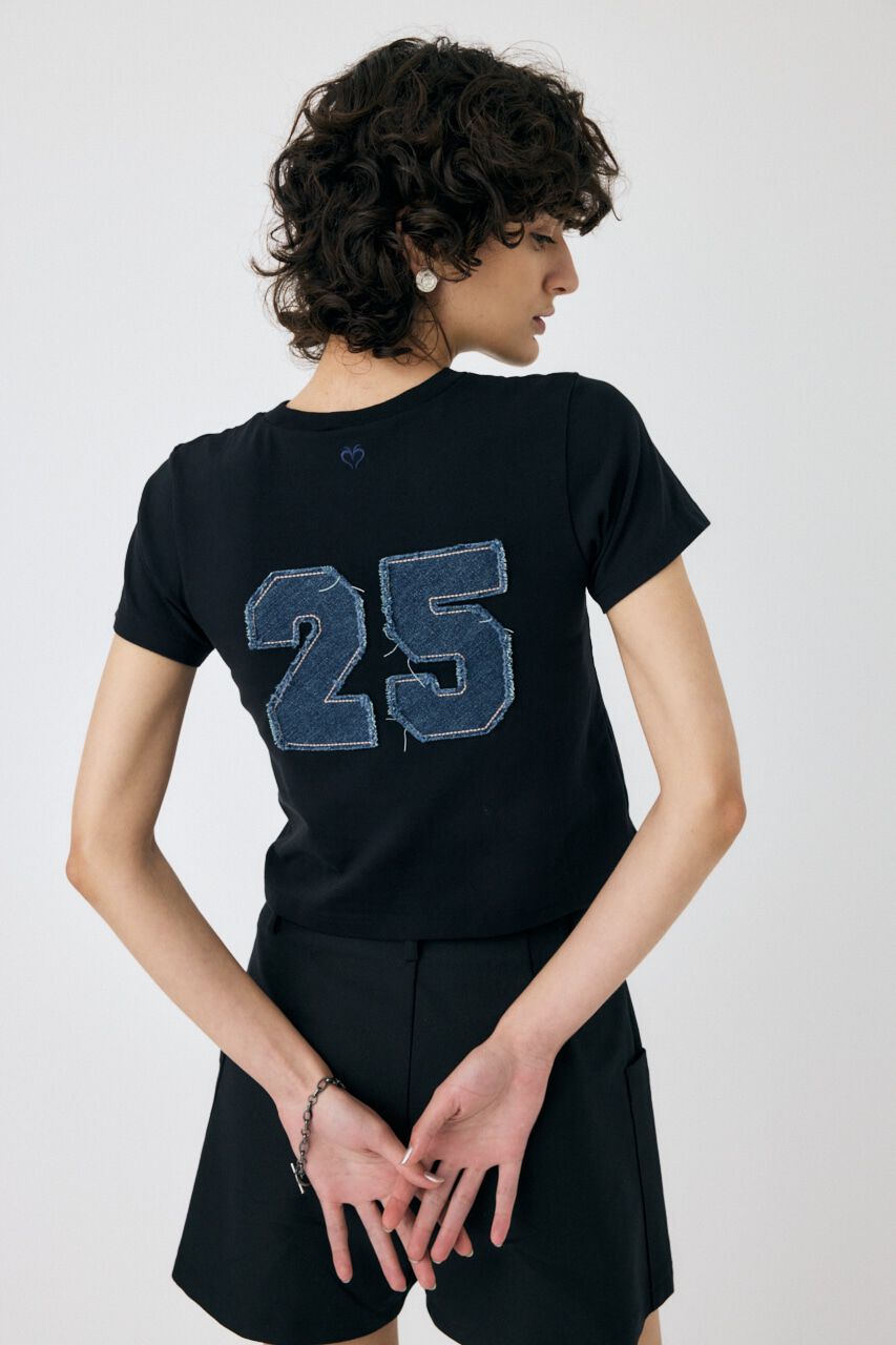 MOUSSY「PATCH DENIM 25TH Tシャツ」|Tシャツ・カットソー|