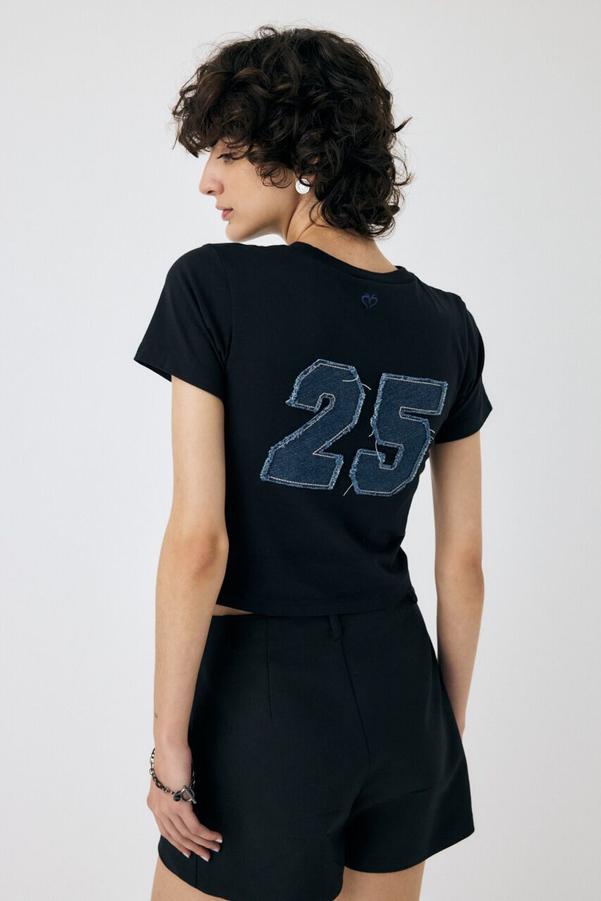 MOUSSY「PATCH DENIM 25TH Tシャツ」|Tシャツ・カットソー|