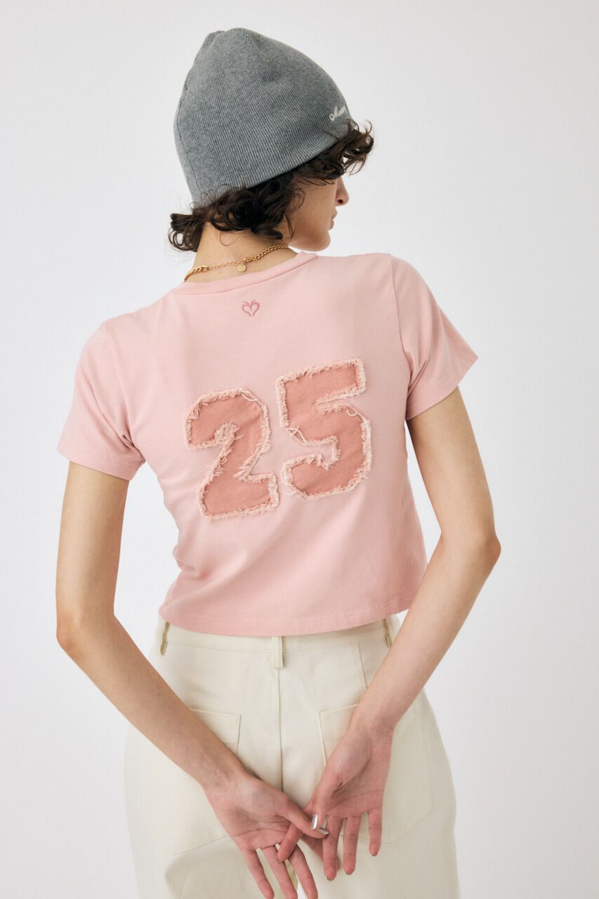 MOUSSY「PATCH DENIM 25TH Tシャツ」|Tシャツ・カットソー|PNK