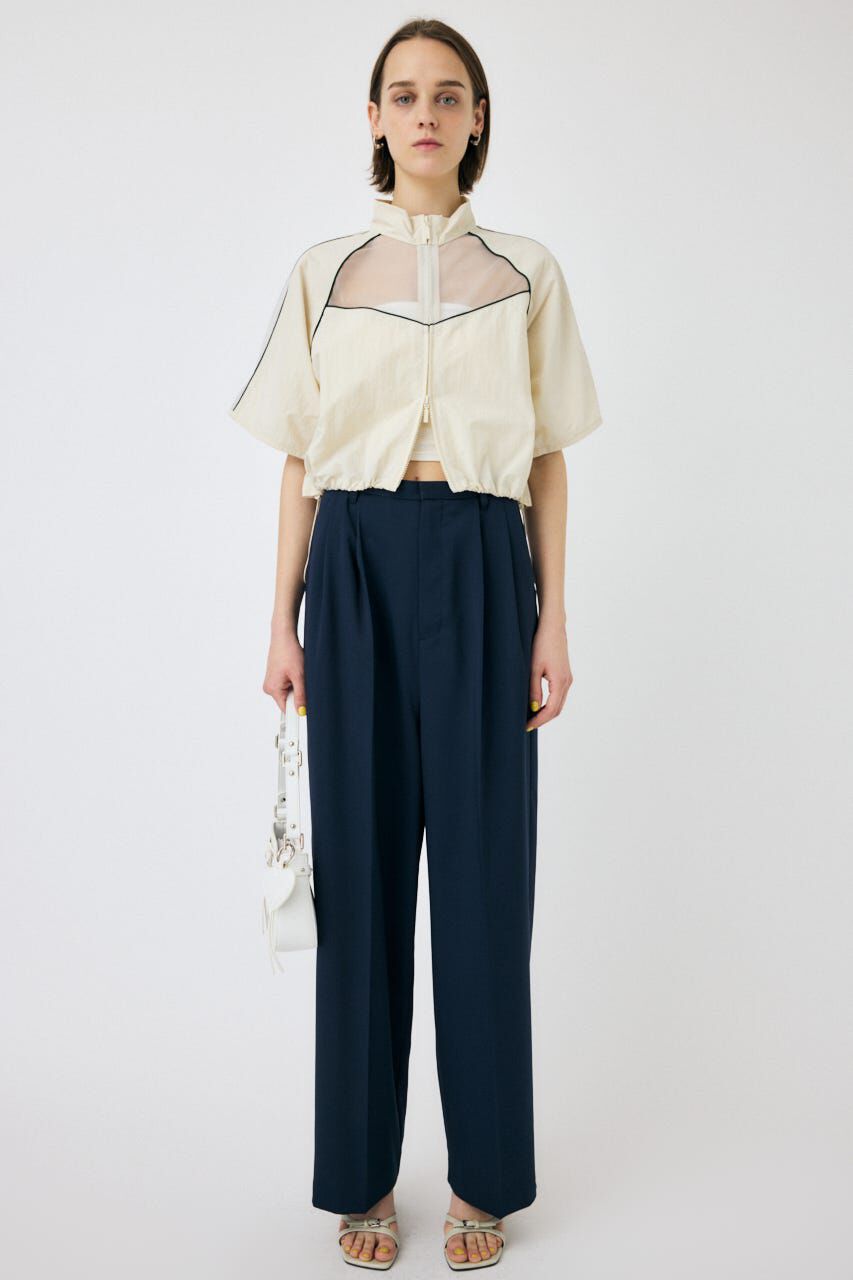 MOUSSY「PIPING HALF SLEEVE トラックジャケット」|その他|