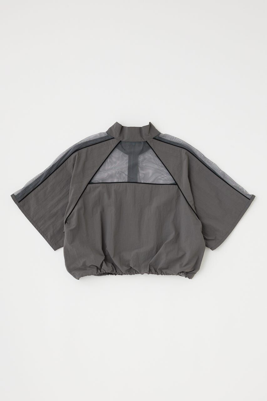 MOUSSY「PIPING HALF SLEEVE トラックジャケット」|その他|