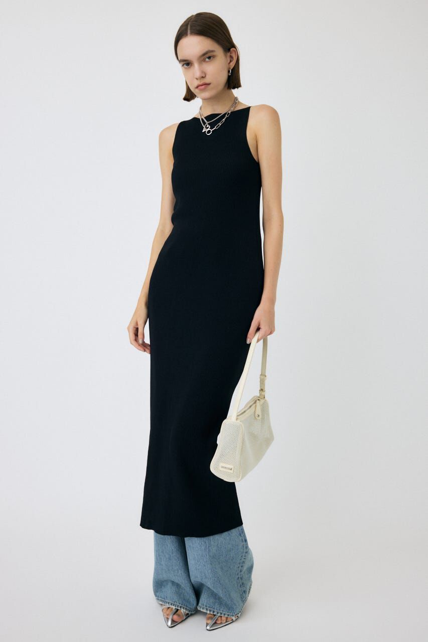 MOUSSY「HORIZON NECK キャミドレス」|ワンピース|