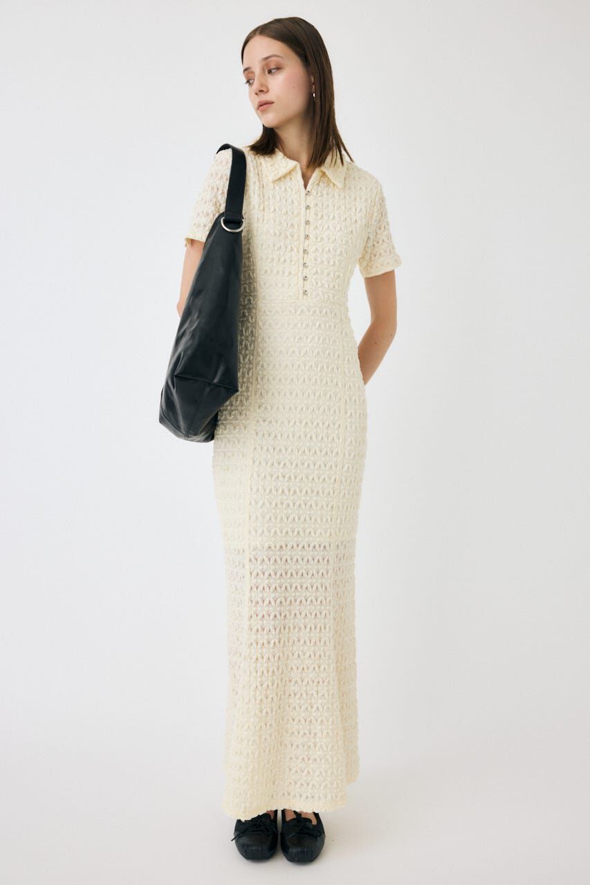MOUSSY「MERMAID LACE ドレス」|ワンピース|