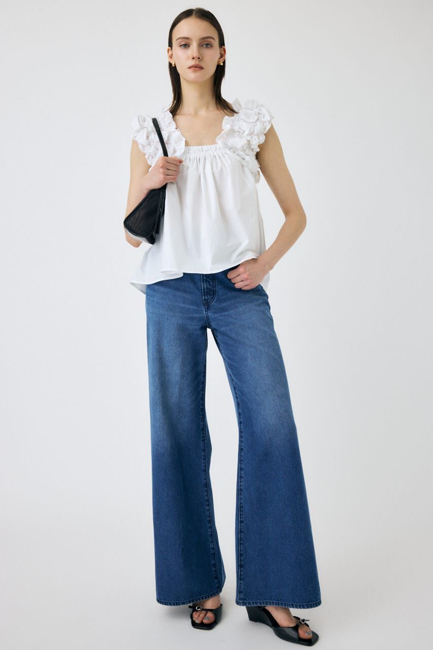 MOUSSY「SHOULDER FRILLS トップス」|その他|