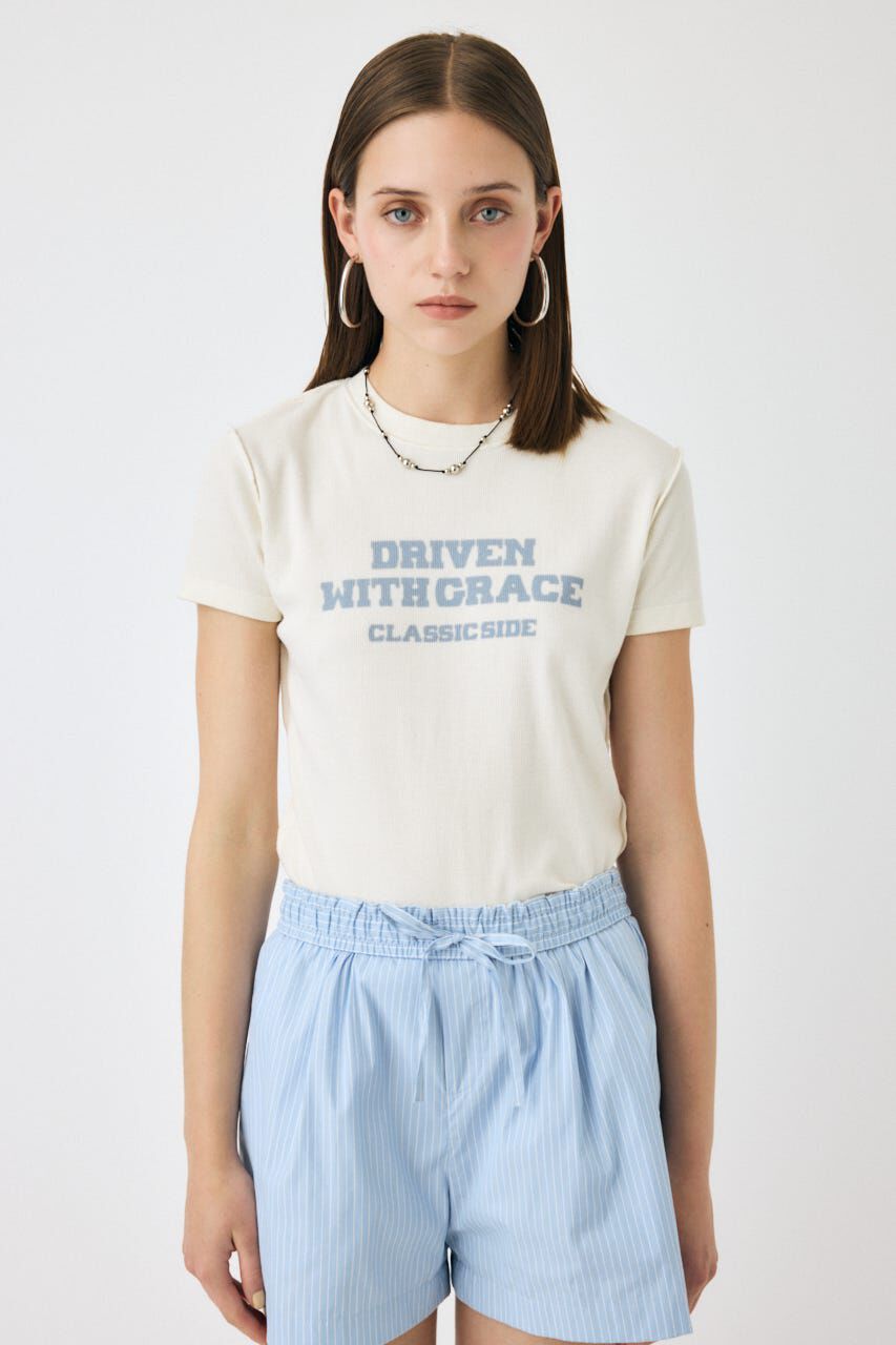 MOUSSY「BLURRED LOGO TEE」|Tシャツ・カットソー|