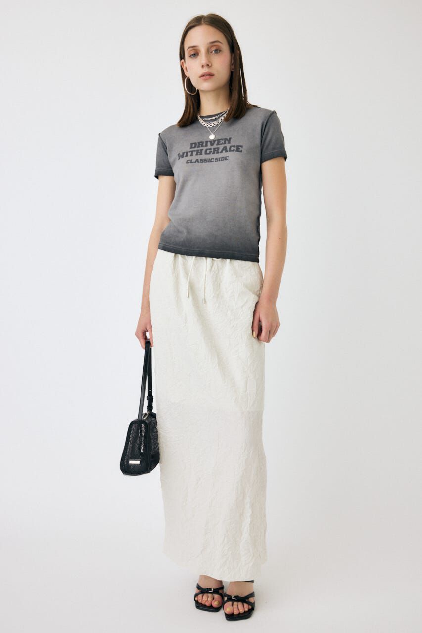 MOUSSY「BLURRED LOGO TEE」|Tシャツ・カットソー|