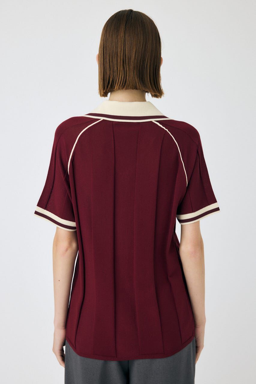 MOUSSY「H/S KNIT GAME シャツ」|ニット・セーター|