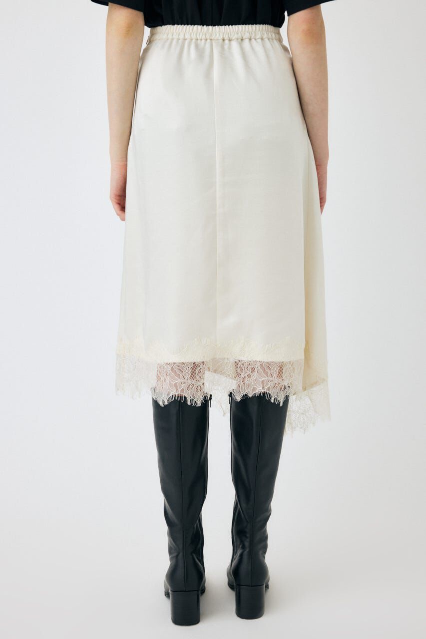 MOUSSY「LACE TRIM SLIP スカート」|スカート|