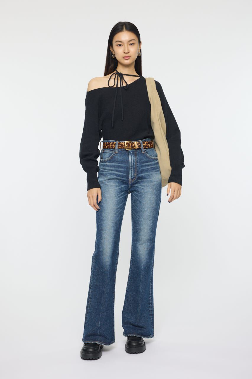 MOUSSY「ONE SHOULDER ニットトップス」|ニット・セーター|