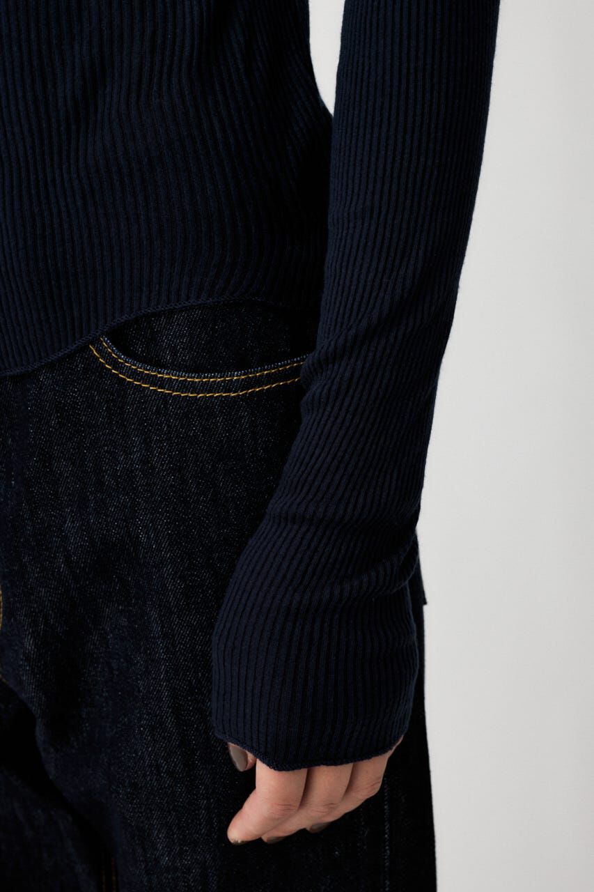 MOUSSY「HENRY NECK LONG SLEEVE Ｔシャツ」|Tシャツ・カットソー|