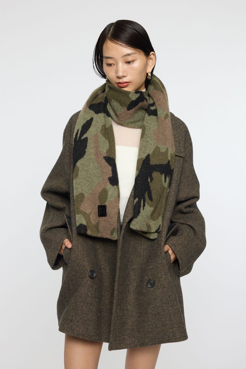 MOUSSY「PATTERN KNIT スカーフ」|その他|KHA