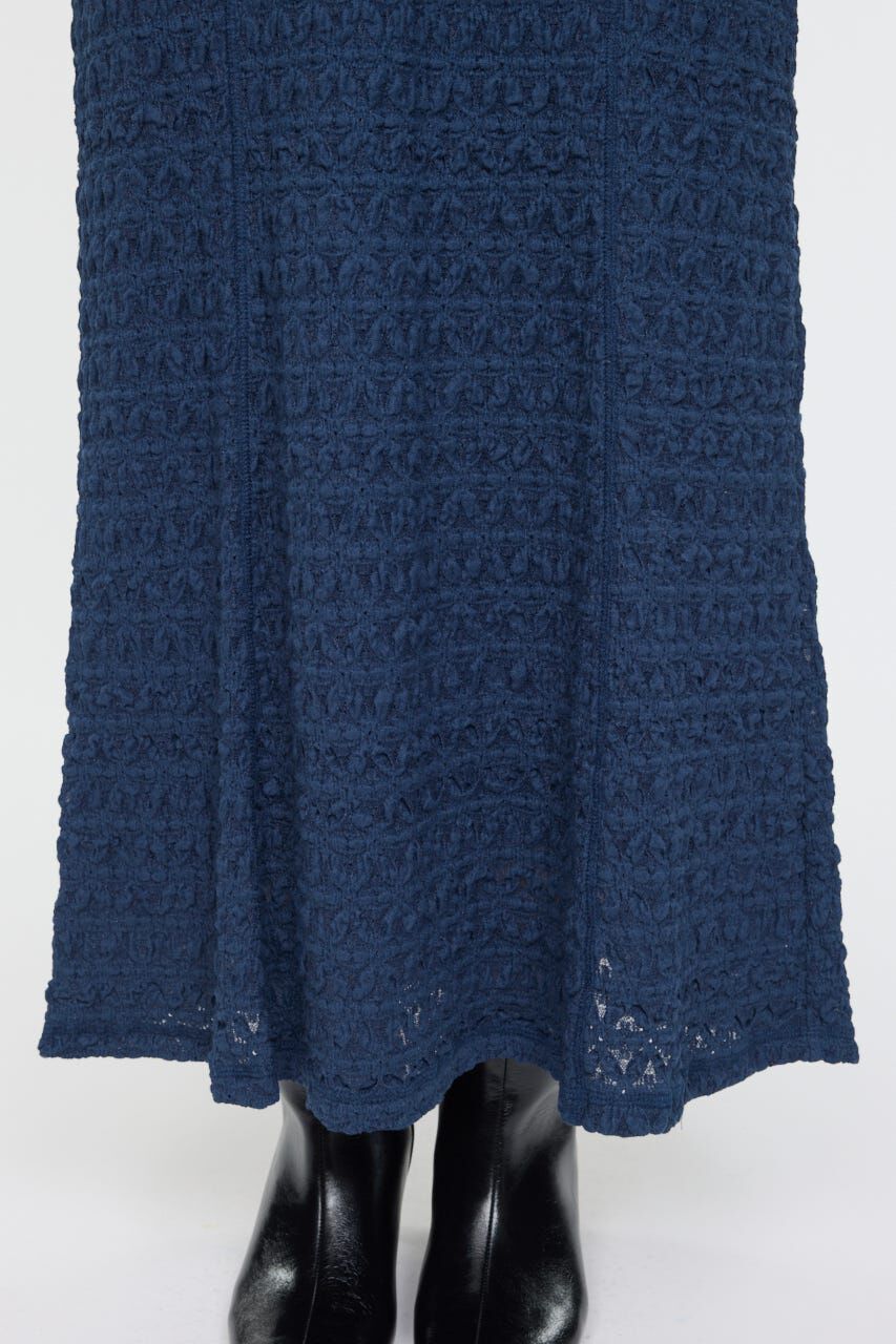 MOUSSY「L/S MERMAID LACE LONG ドレス」|ワンピース|