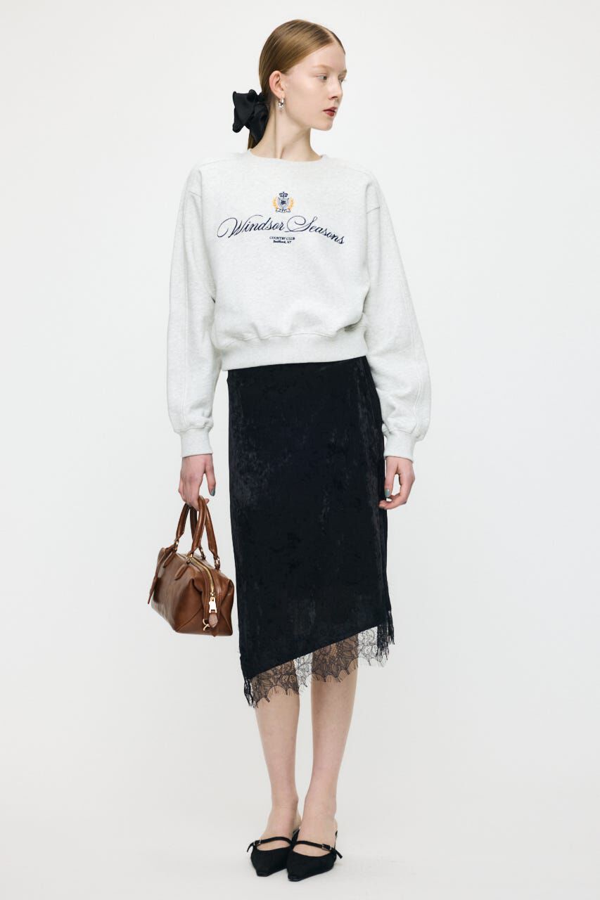 MOUSSY「CC EMBROIDERY プルオーバー」|パーカー|