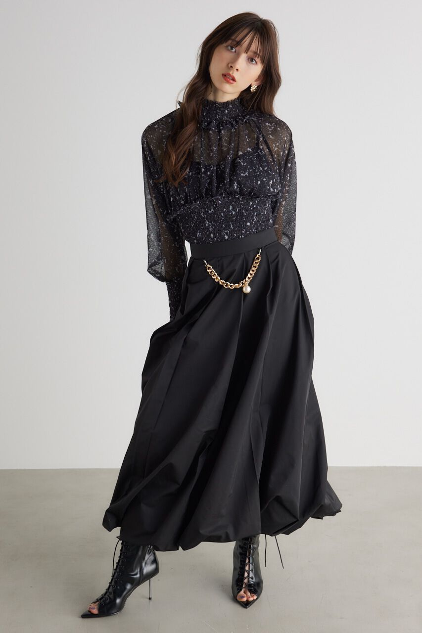 rienda「シャーリングH/W BLS」|シャツ・ブラウス|