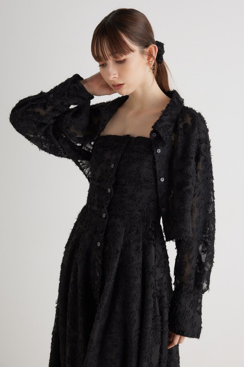 rienda「クロップドSH SETベアOP」|ワンピース|