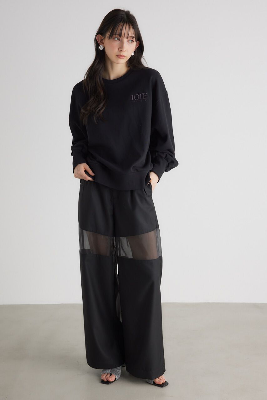 rienda「メッセージロゴスウェットTOP」|Tシャツ・カットソー|