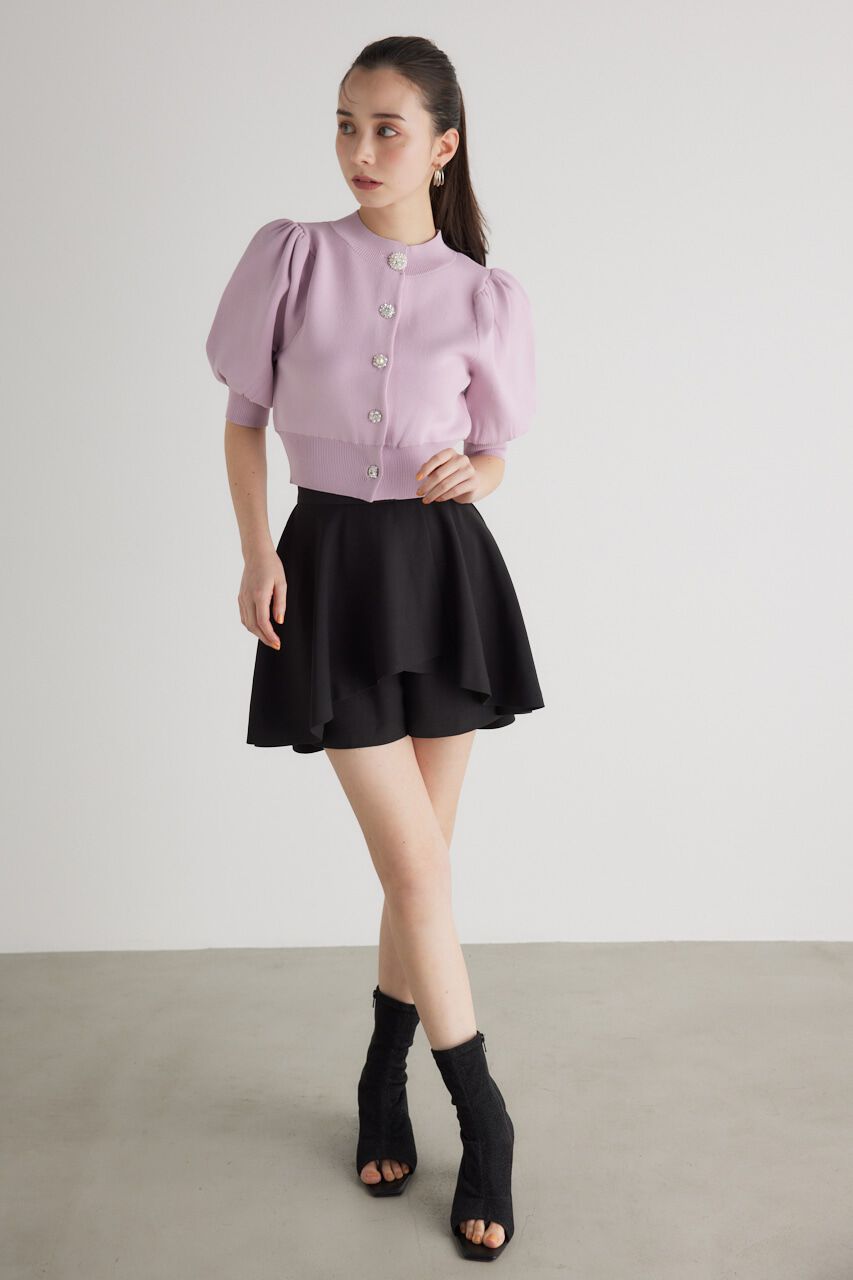 rienda「2WAYビジューKnit CD TOP」|ニット・セーター|