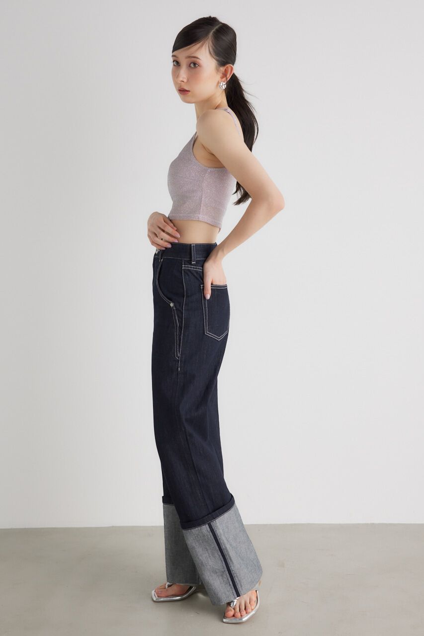 rienda「バックレースUPキャミTOP」|Tシャツ・カットソー|