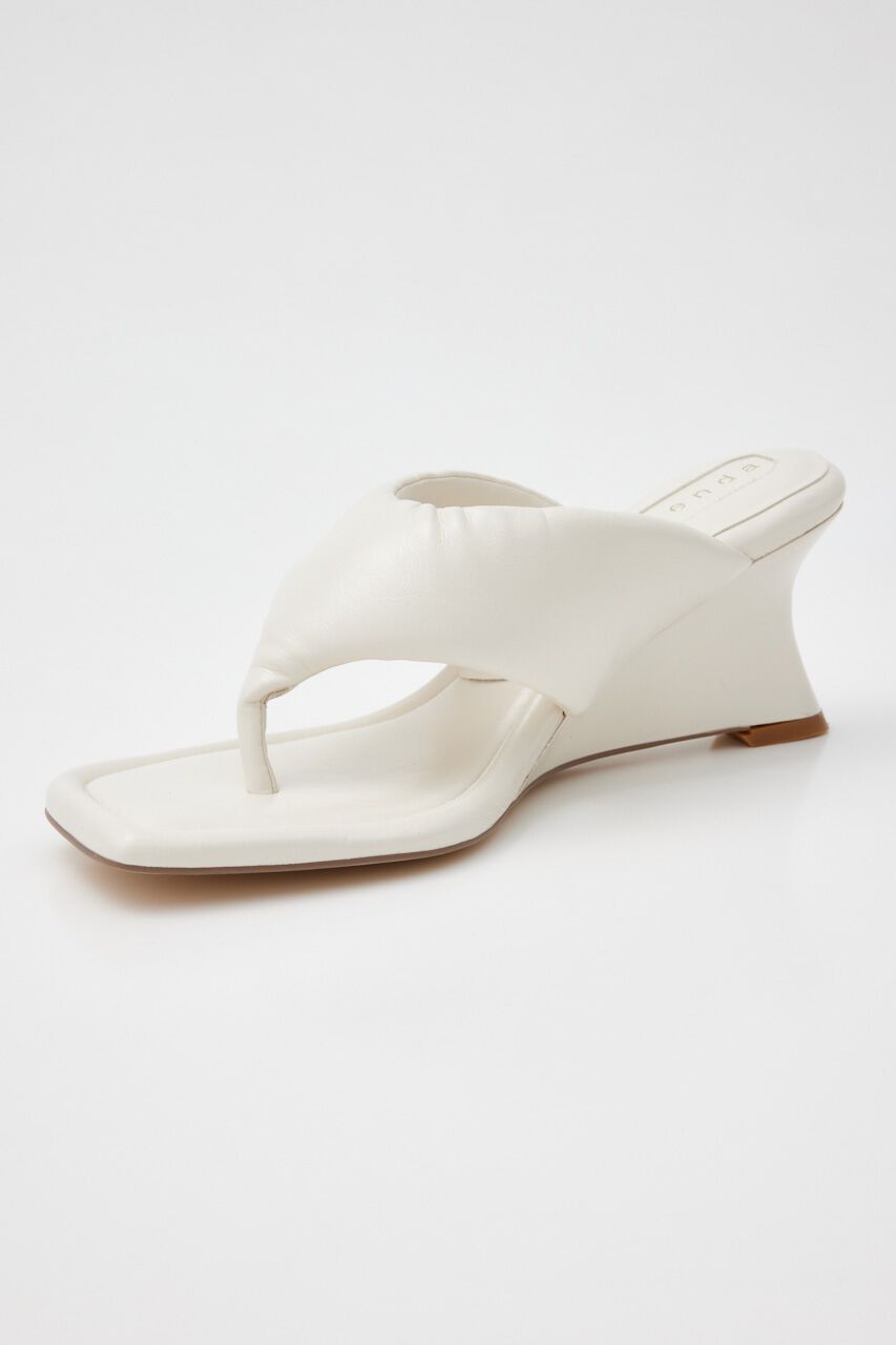 rienda「レディーウェッジトングサンダル」|サンダル|