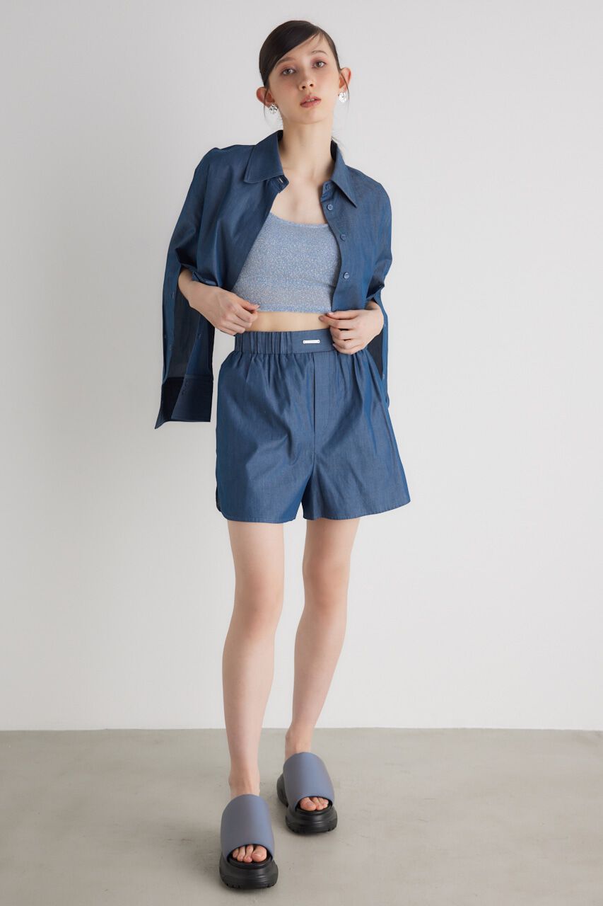 rienda「2WAYショートSH TOP」|シャツ・ブラウス|