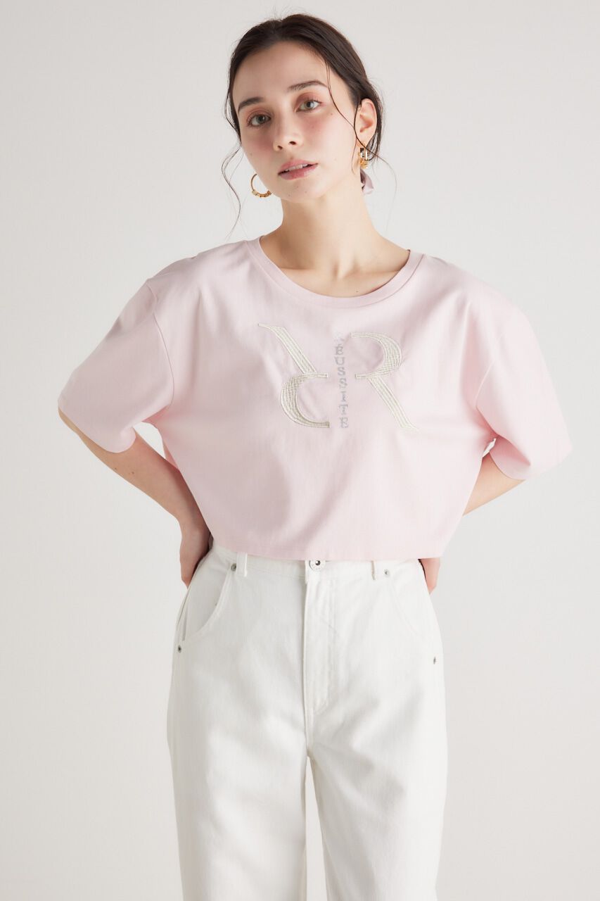 rienda「RグリッターT-SH」|Tシャツ・カットソー|