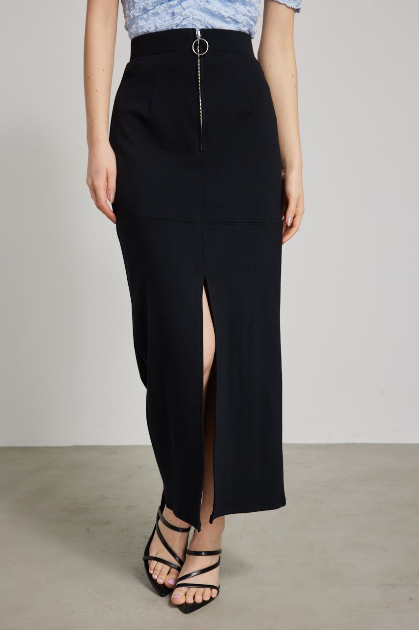 rienda「ディープスリットタイト CUT SK」|スカート|