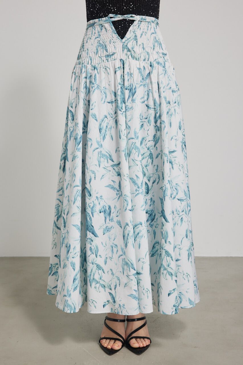 rienda「シャーリングH/W 2WAYストリングSK」|スカート|