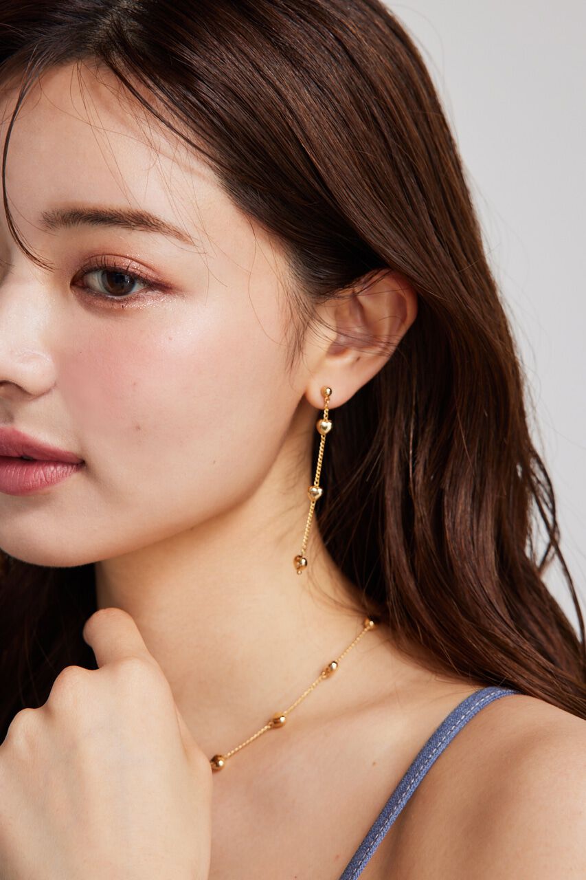 rienda「ハートピアス」|ピアス|