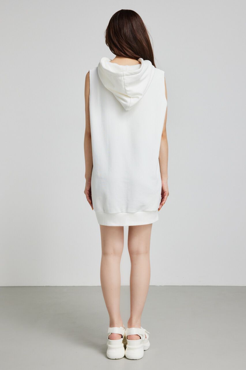 rienda「RモチーフスウェットノースリOP」|ワンピース|