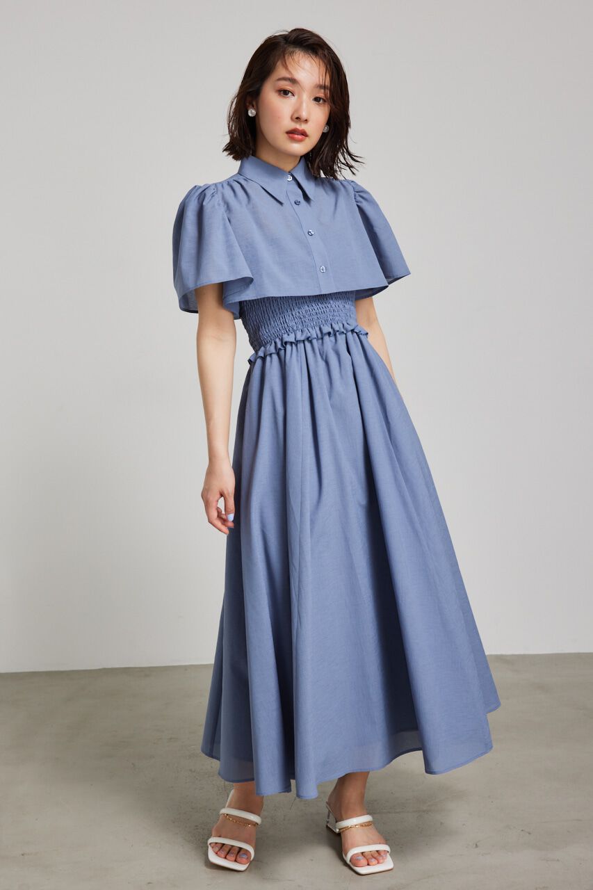 rienda「フレアSH SET シャーリングベアOP」|ワンピース|