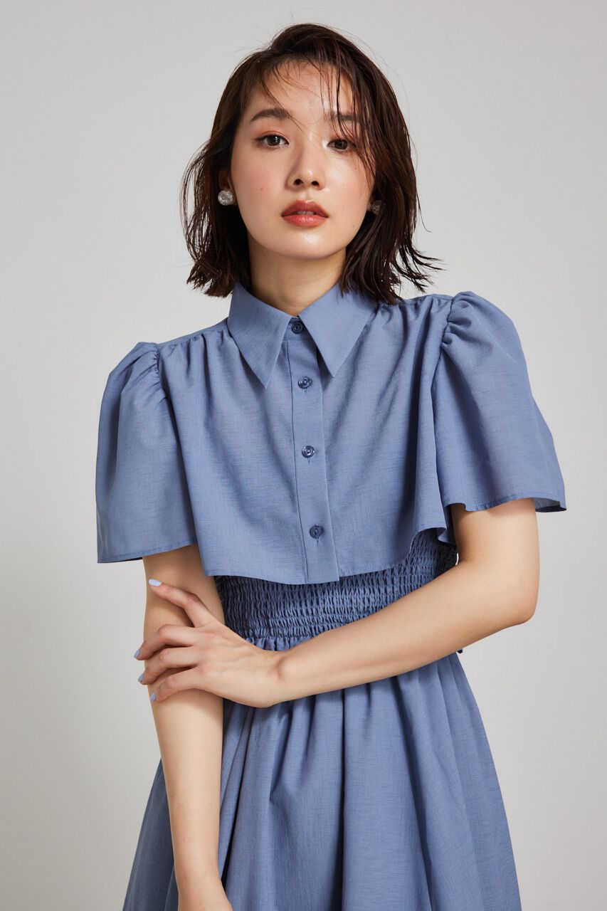 rienda「フレアSH SET シャーリングベアOP」|ワンピース|