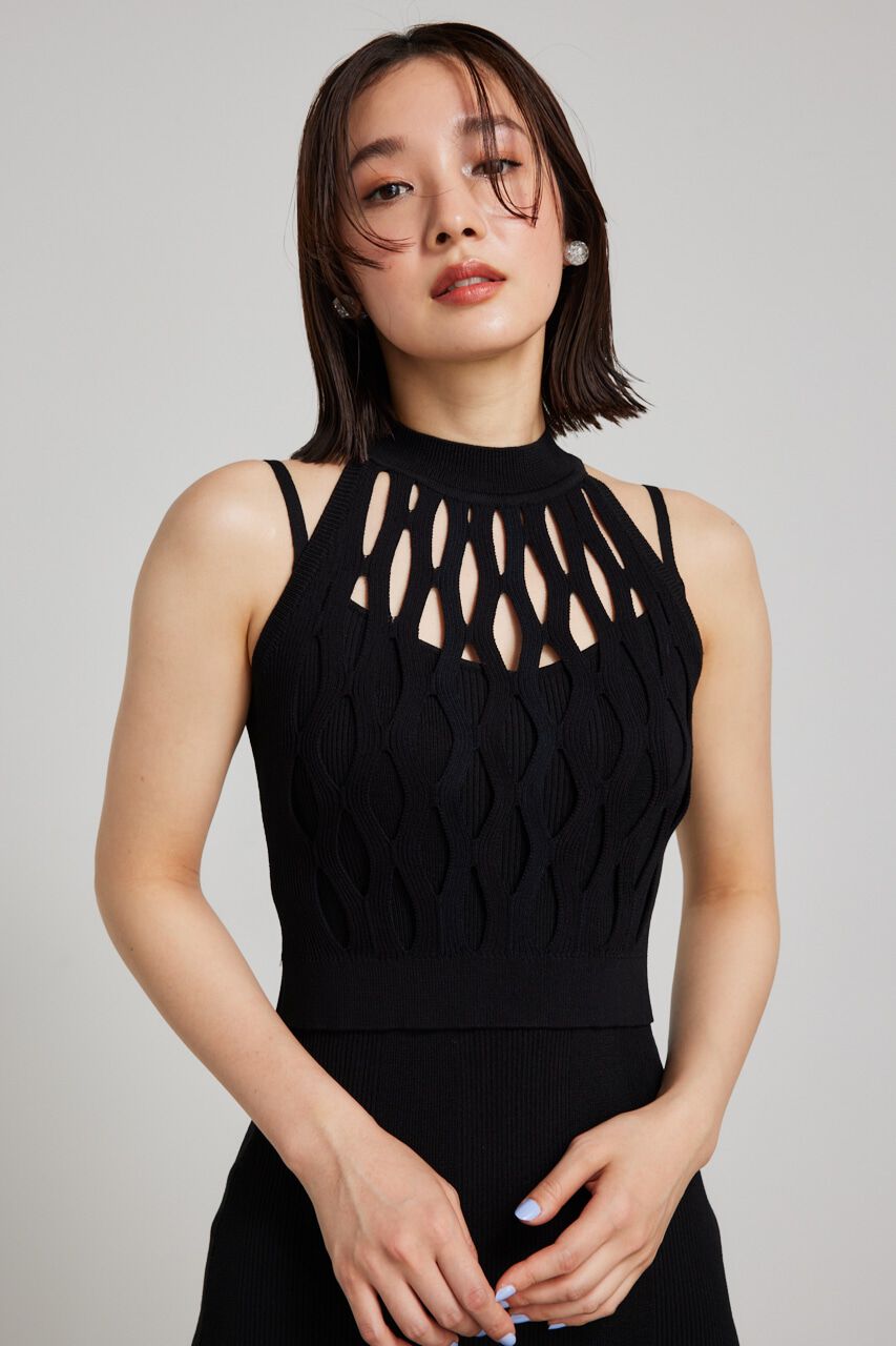 rienda「メニーWAYメッシュTOP SET OP」|ワンピース|