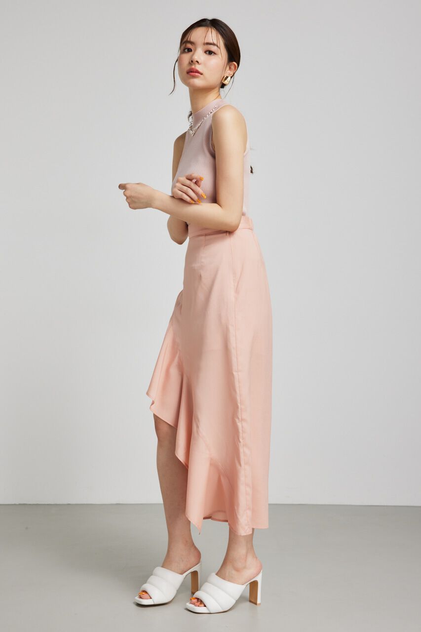 rienda「2WAYチェーンネックアメスリニットトップス」|タンクトップ|