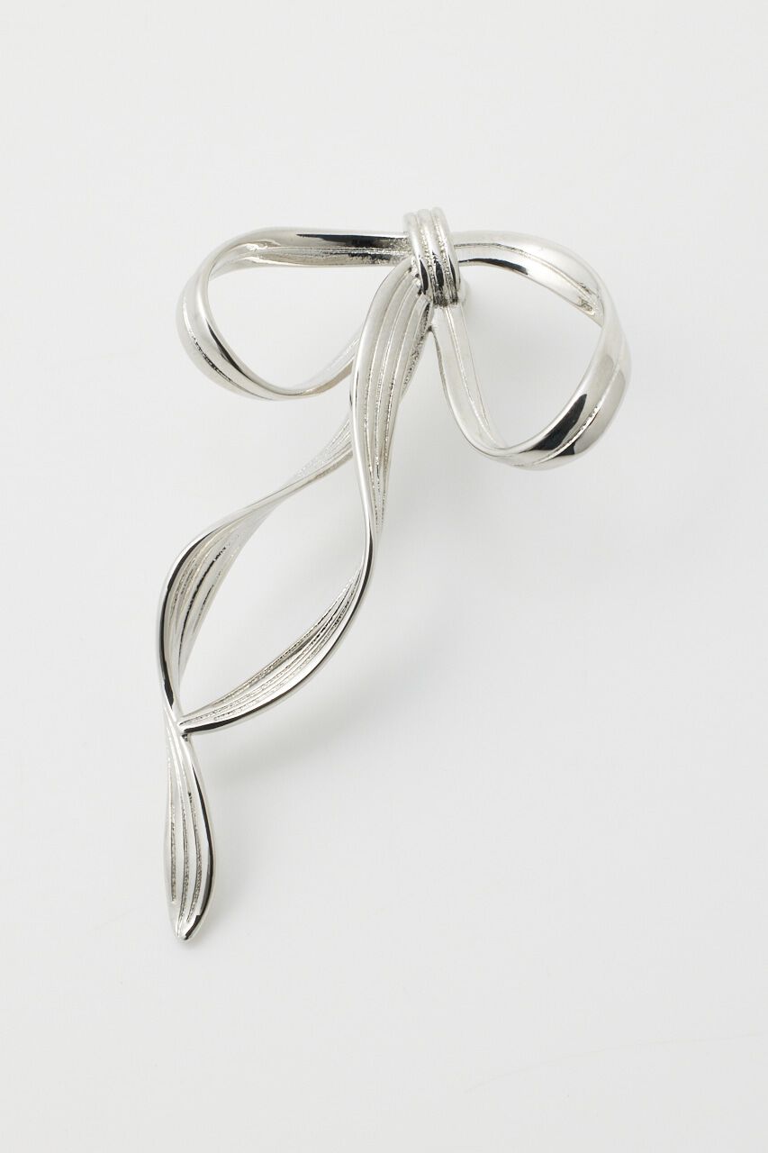 rienda「メタリックリボンピアス」|ピアス|