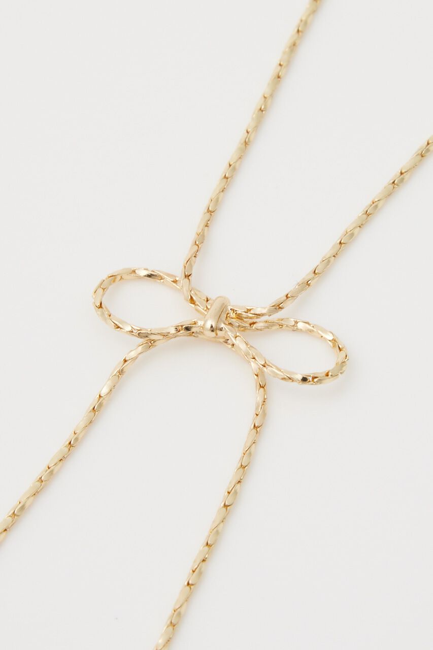 rienda「リボンネックレス」|ネックレス|