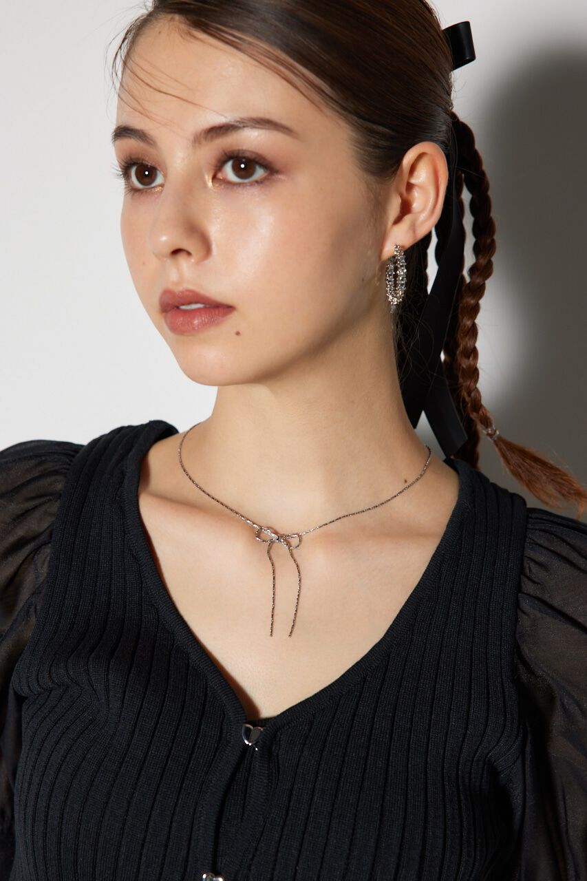 rienda「リボンネックレス」|ネックレス|