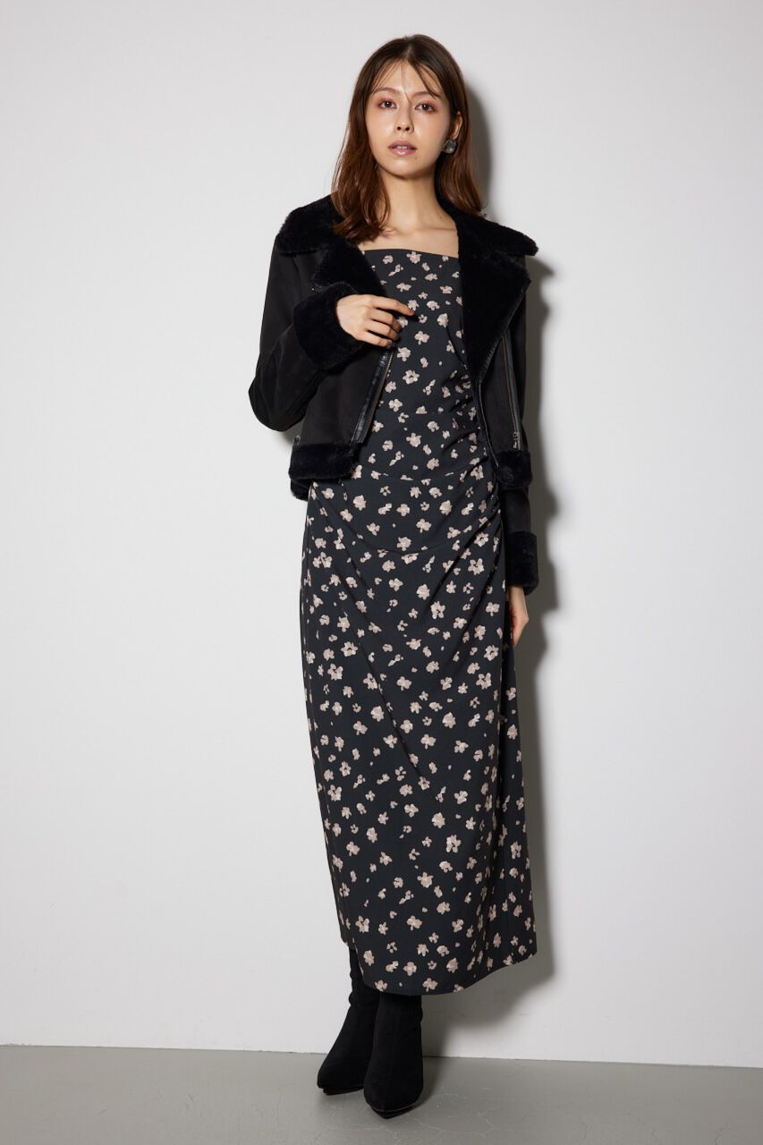 rienda「24フェイクスエードムートンライダースジャケット」|その他|