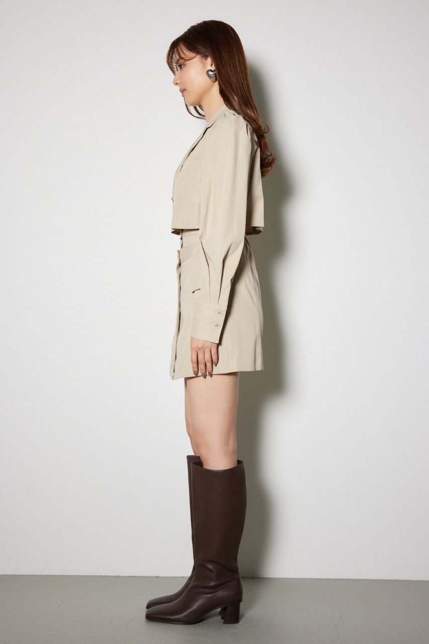 rienda「ラップパターンミニ ワンピース」|ワンピース|