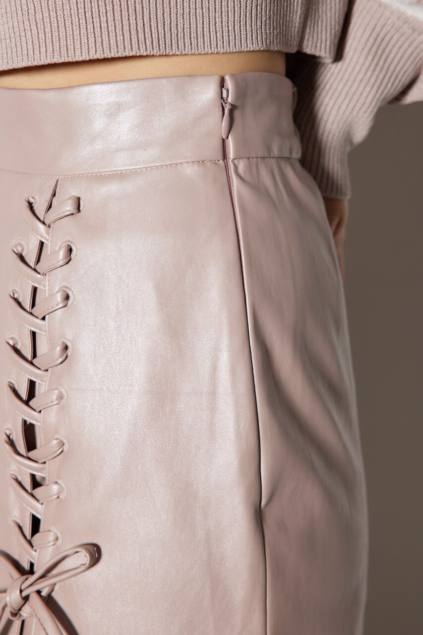 rienda「ダブルレースアップジャストウエストミニスコショートパンツ」|その他|